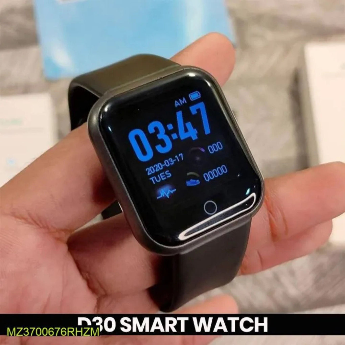 D30 Pro Smart Watch black