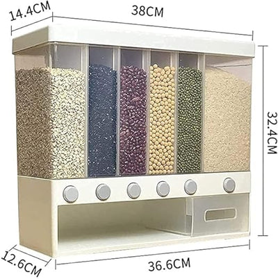 6 in 1 Grain Cereal Dispenser ( Full Size )