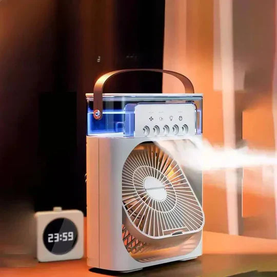 3-IN-1 HUMIDIFIER COOLING FAN